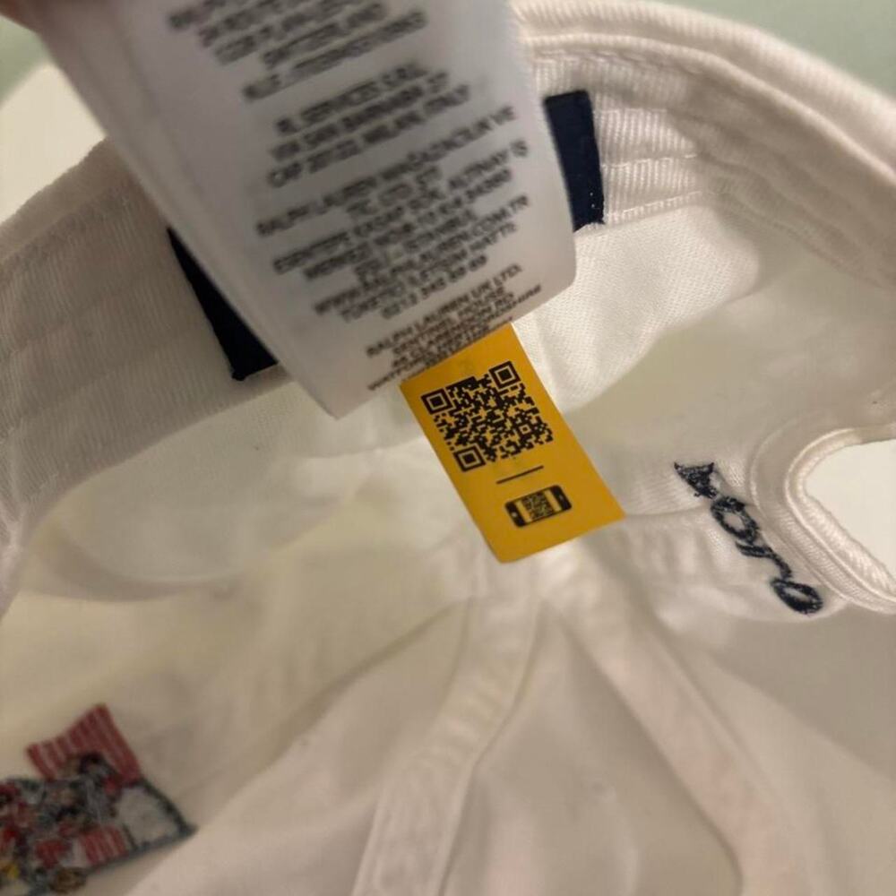 White polo ralph lauren hat - Picture 6 of 6